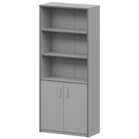 Шкаф высокий Арго А-310 Серый